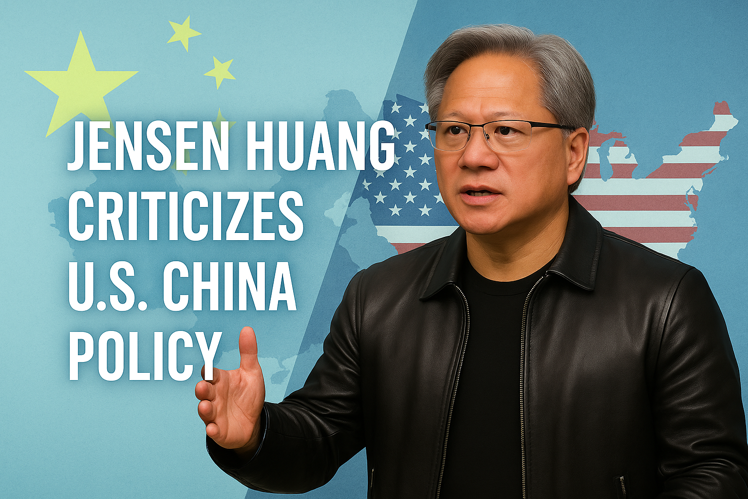 NVIDIA CEO Blasts U.S. Export Controls on China