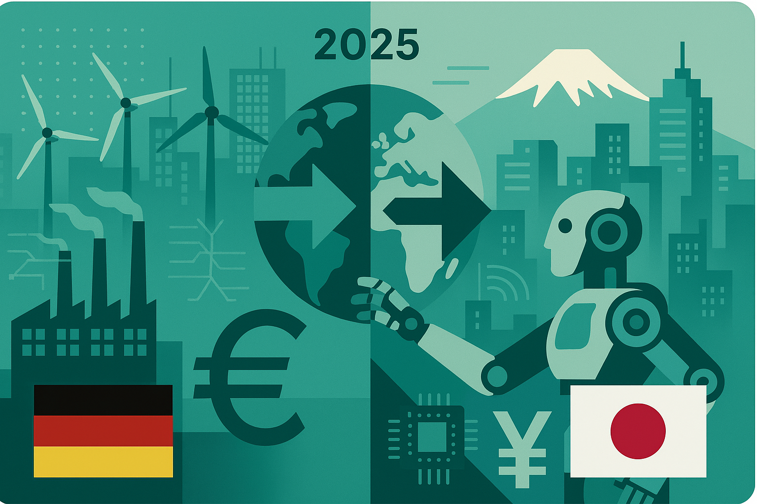 As of 2025, both Germany and Japan—two of the world’s largest advanced economies—face critical challenges related to demographic change, productivity stagnation, and geopolitical uncertainty.