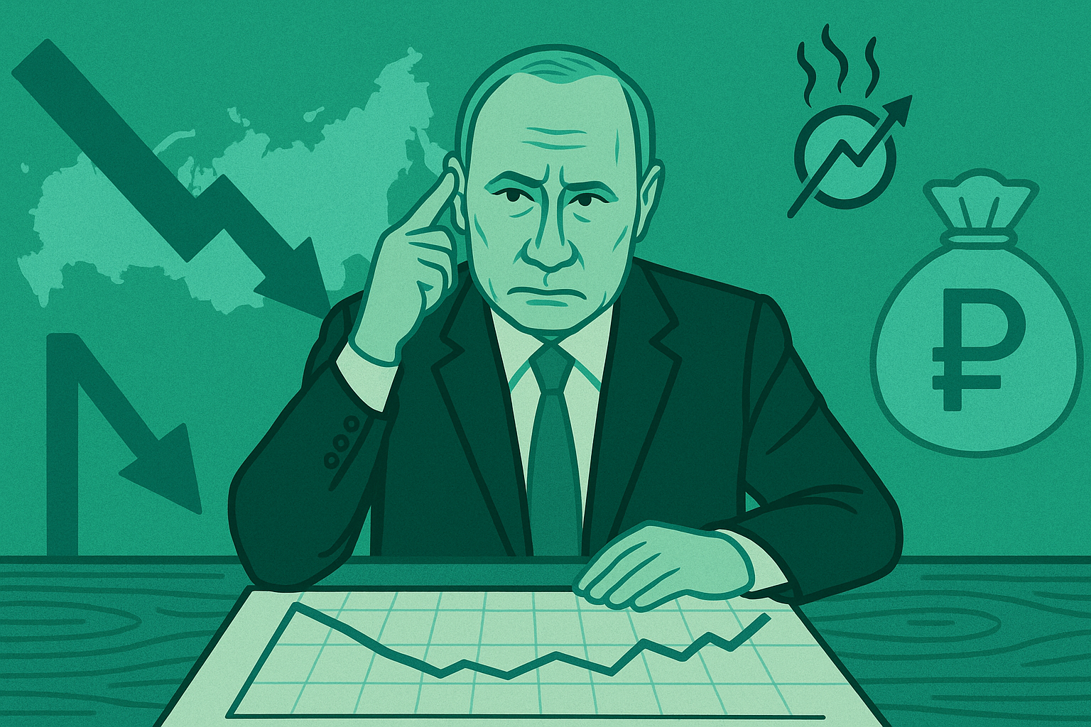 Russia Deliberately Slows Growth to Curb Inflation, Putin Says